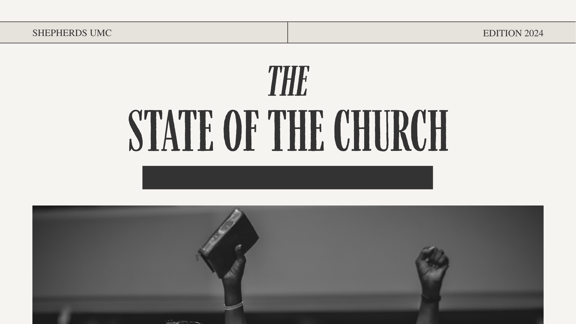 The State of the Church: Week 2